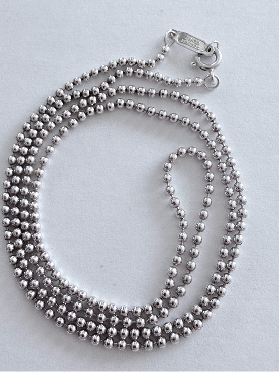 Tiffany & Co. Other - 24” Tiffany & Co. Makers Beaded Chain Necklace
